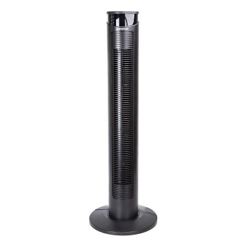 Aigostar - Ventilateur sur pied 45W/230V noir avec télécommande