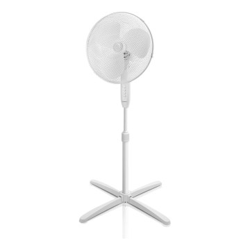 Aigostar - Ventilateur sur pied 45W/230V Ø 40 cm blanc