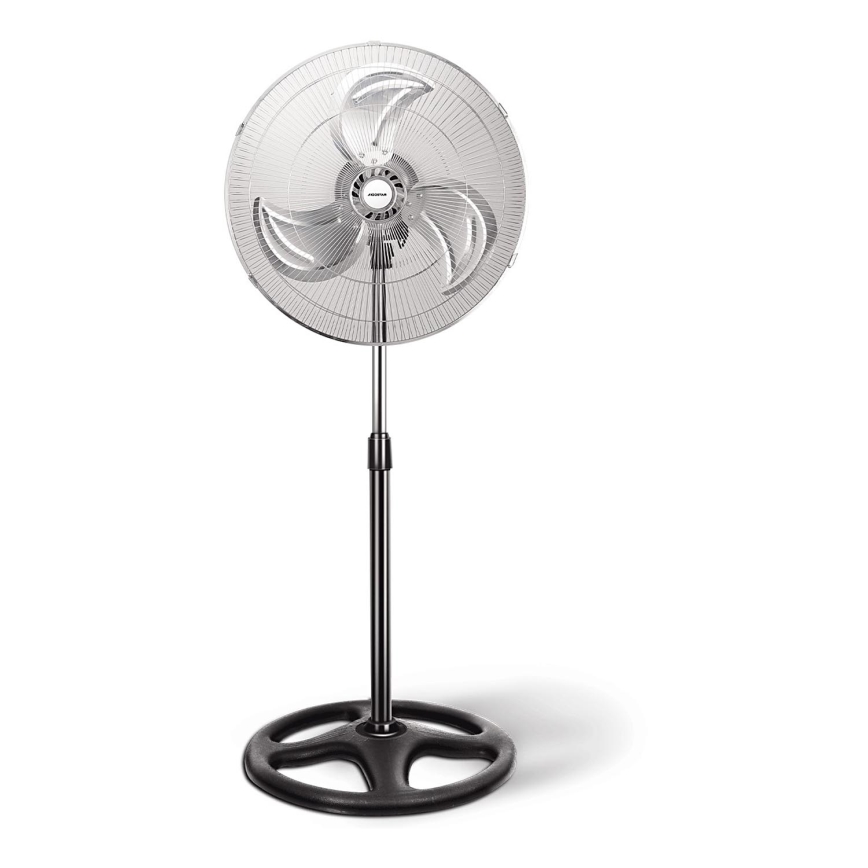 Aigostar - Ventilateur sur pied 50 W/230 V Ø 50 cm chromé/noir