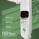 Aigostar - Ventilateur sur pied 50W/230V 43 cm blanc + télécommande