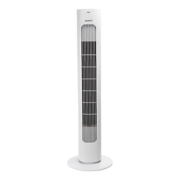 Aigostar - Ventilateur sur pied 50W/230V blanc + télécommande