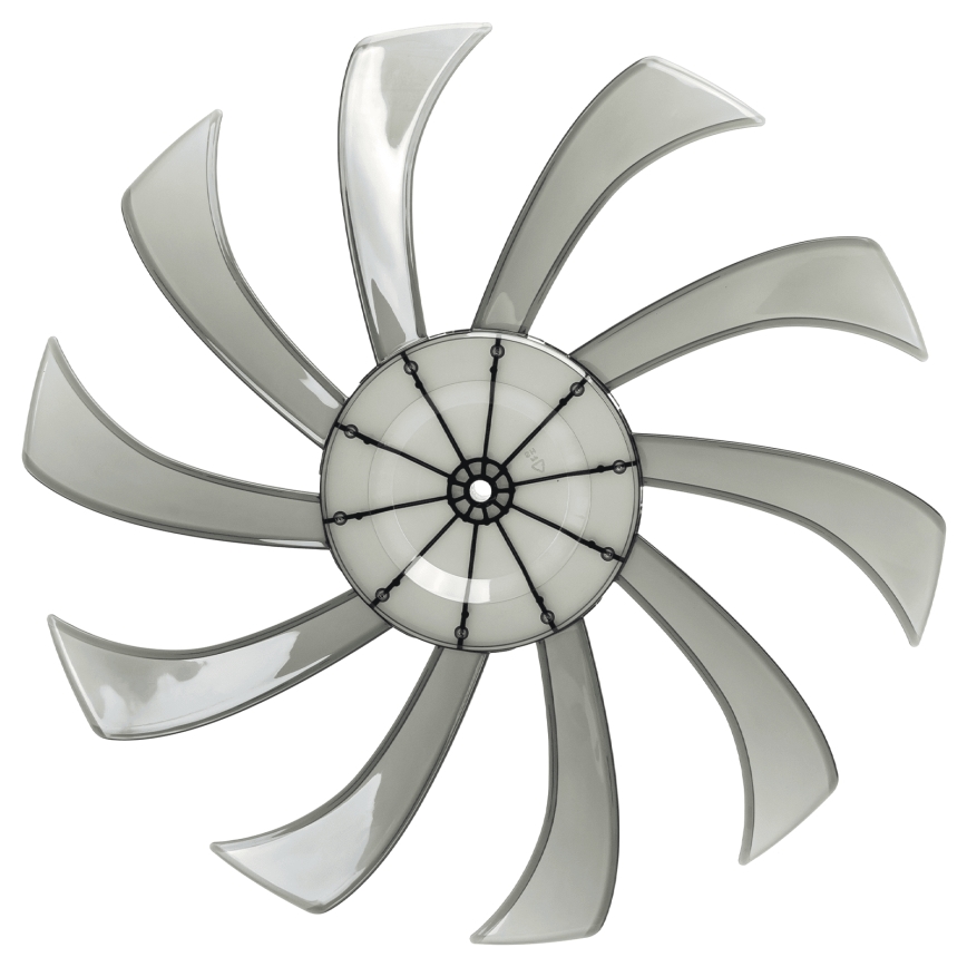 Aigostar - Ventilateur sur pied 60W/230V noir + Télécommande