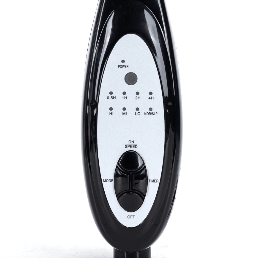 Aigostar - Ventilateur sur pied 60W/230V noir + Télécommande
