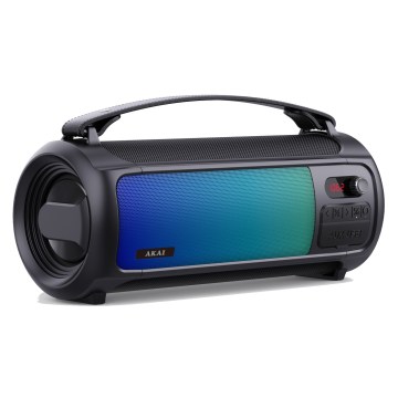 AKAI ABTS-35 - Enceinte sans fil 10 W avec éclairage RGB et batterie 3000 mAh