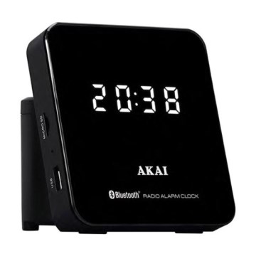 AKAI ACRS-4000 - Radio-réveil à écran LED 2,5W/5V