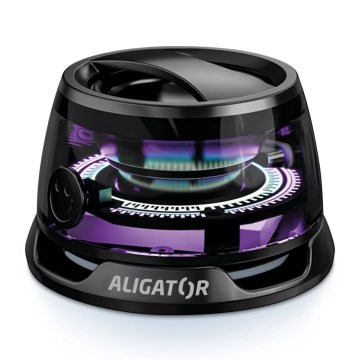 Aligator ABSMB01 - Haut-parleur magnétique pour MagSafe Mini Beat 400 mAh noir