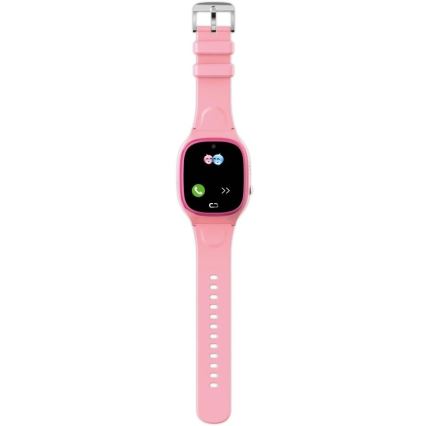 Aligator AW11PK - Montre connectée Watch Junior 2, batterie 450 mAh, certification IP67, Wi‑Fi, rose
