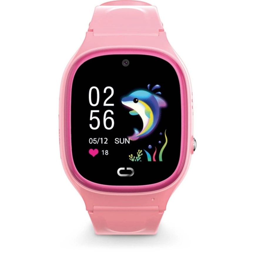 Aligator AW11PK - Montre connectée Watch Junior 2, batterie 450 mAh, certification IP67, Wi‑Fi, rose