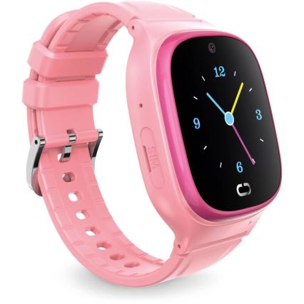 Aligator AW11PK - Montre connectée Watch Junior 2, batterie 450 mAh, certification IP67, Wi‑Fi, rose