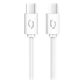 Aligator DATKP49 - Câble USB-C / USB-C 65 W Power Delivery 1,5 m blanc