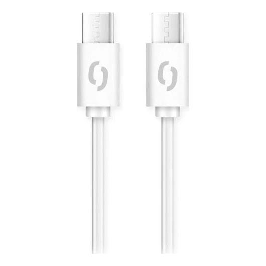 Aligator DATKP49 - Câble USB-C / USB-C 65 W Power Delivery 1,5 m blanc