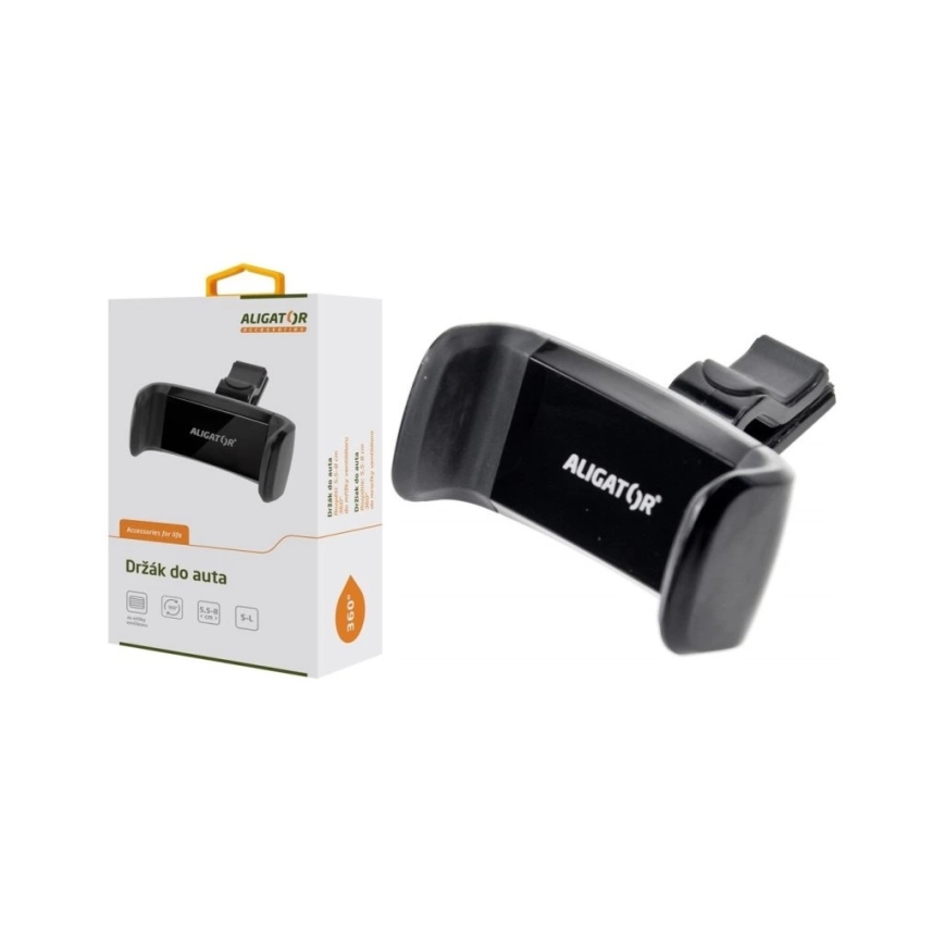 Aligator HA07 - Support de téléphone pour voiture, noir