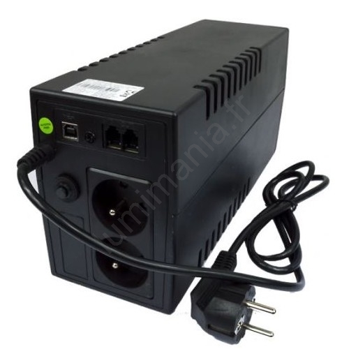 Mini UPS Batterie 12V 1A - Alimentation De Secours Pour Routeur, Caméra, Système Alarme - Capacité 14,8 Wh