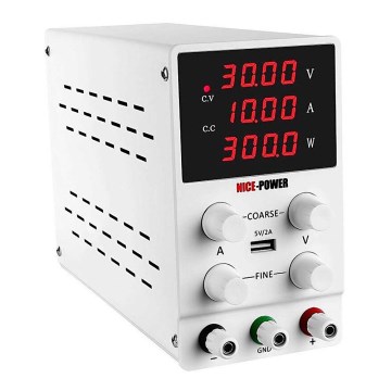 Alimentation électrique pour laboratoire SPS605 0-60V/0-5A
