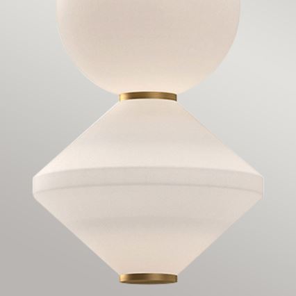 Alora Mood - Suspension sur câble BIJOU LED/20W/230V 3000K dorée