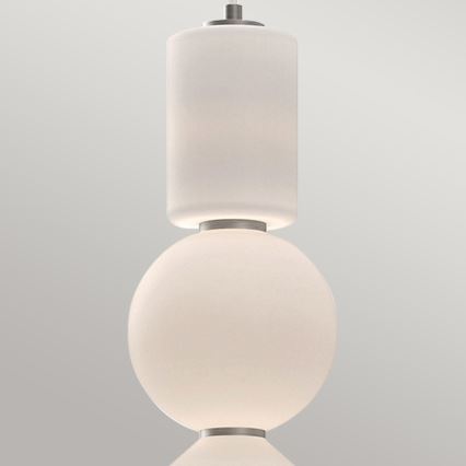 Alora Mood - Suspension LED sur câble BIJOU LED/20W/230V 3000K chrome mat