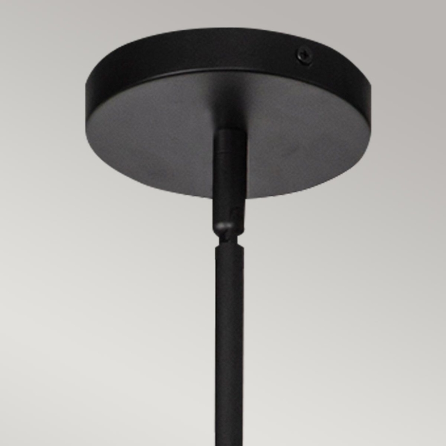 Alora Mood - Suspension-barre DAPHNE 1xE27/60W/230V d. 38,1 cm noir
