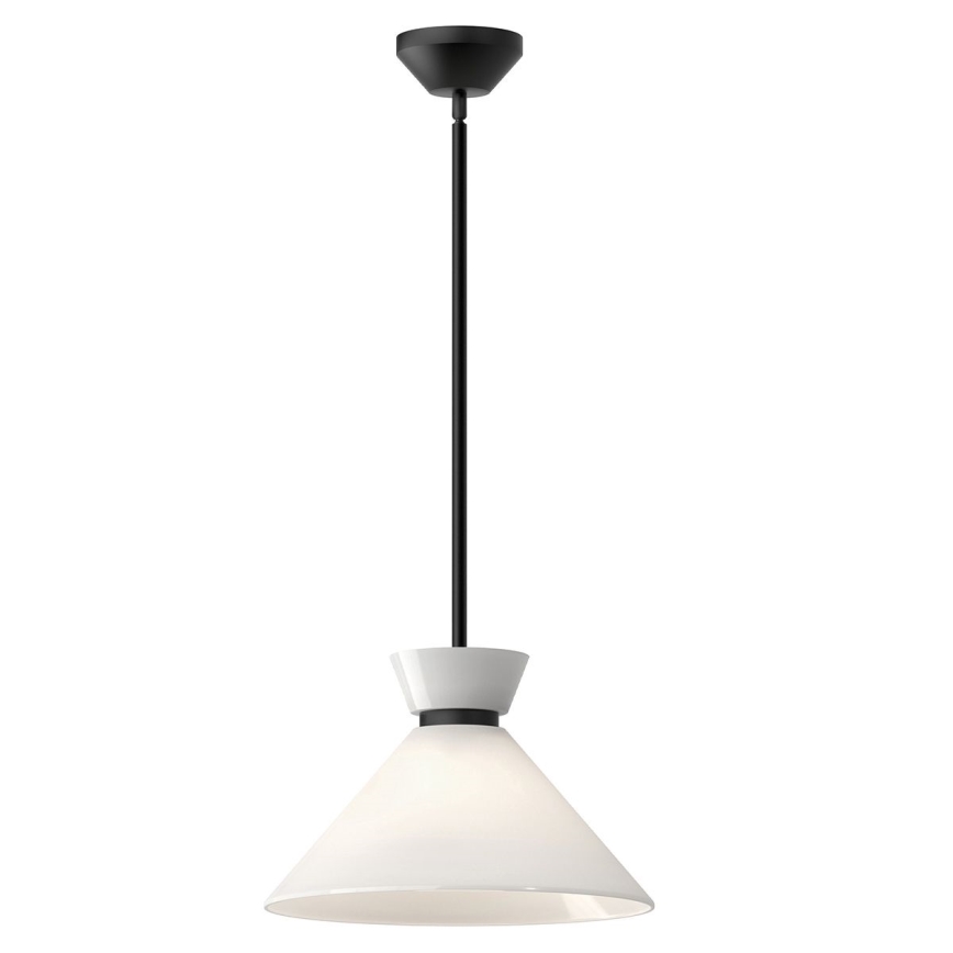 Alora Mood - Lustre sur tige HALSTON 1xE27/60W/230V noir