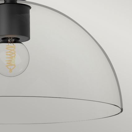 Alora Mood - Plafonnier JUDE 1xE27/60W/230V Ø 30,5 cm noir