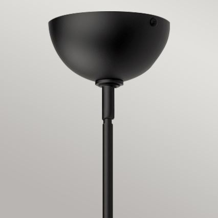 Alora Mood - Lustre sur tige JUDE 3xE27/60W/230V noir
