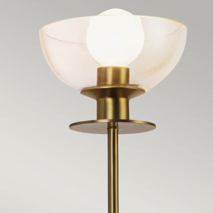 Alora Mood ALM-SYLVIA-1WB-BG-CL - Applique murale SYLVIA 1xE14/40W/230V dorée
