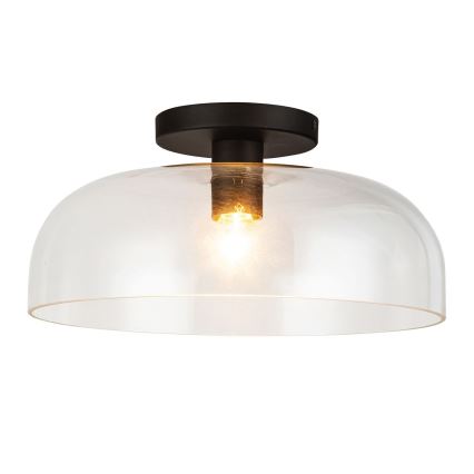 Alora Mood ALM-SYLVIA-SF-BK-CL - Plafonnier SYLVIA 1xE27/60W/230V noir