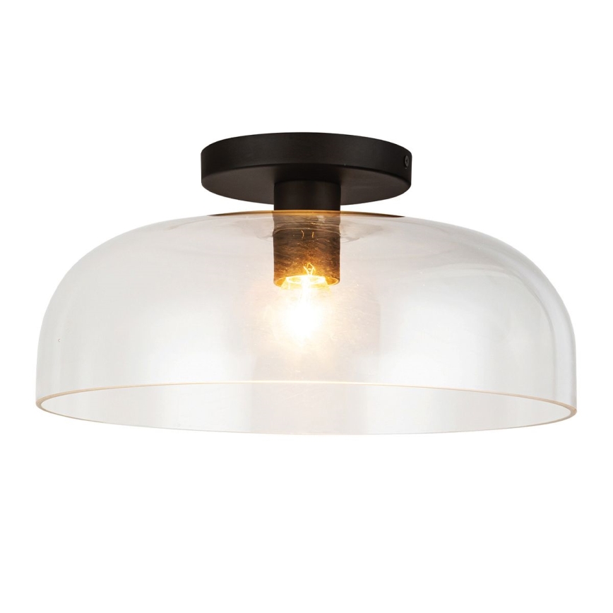 Alora Mood ALM-SYLVIA-SF-BK-CL - Plafonnier SYLVIA 1xE27/60W/230V noir