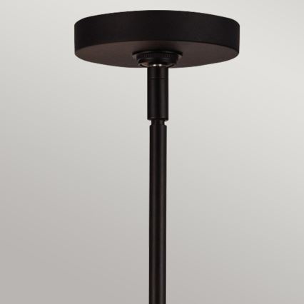 Alora Mood - Lustre sur tige SYLVIA 4xE14/40W/230V noir