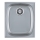 ALVEUS 1082195 - Évier de cuisine BASIC 44x38 cm, inox satiné, bonde de grand diamètre