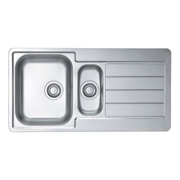 ALVEUS 1082440 - Évier de cuisine LINE 98 x 50 cm inox/satiné