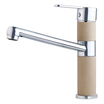 ALVEUS 1119874 - Robinet d'évier ZENIT 20,2 cm granit/beige