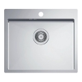 ALVEUS 1124382 - Évier de cuisine QUARTO 55x48 cm satin