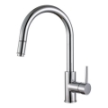 ALVEUS 1129021 - Robinet d'évier avec douchette extractible DELOS 38 cm chrome brillant