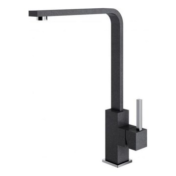 ALVEUS 1136742 - Robinet d'évier AFRA 32,3 cm granit/noir