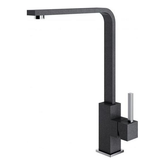 ALVEUS 1136742 - Robinet d'évier AFRA 32,3 cm granit/noir