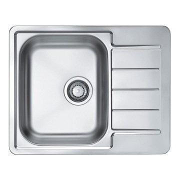 ALVEUS 1144603 - Évier de cuisine LINE 61,5x50 cm inox/satiné, sans vidage excentré