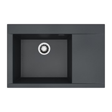 ALVEUS 1149304 - Évier de cuisine PURE 79x51,5 cm granit/noir