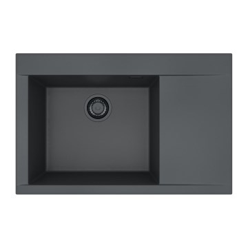 ALVEUS 1149305 - Évier de cuisine PURE 79x51,5 cm granite/noir