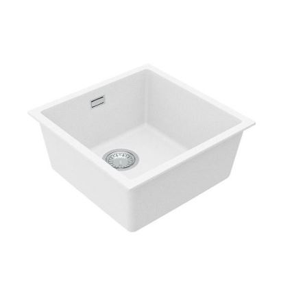 ALVEUS 1150044 - Évier de cuisine OMNI 45x45 cm granite/blanc