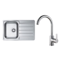 ALVEUS SET0026 - Évier de cuisine LINE 79x50 cm + mitigeur d