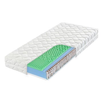 Ambiamo - Matelas à ressorts ensachés POSEIDON 80x200 cm