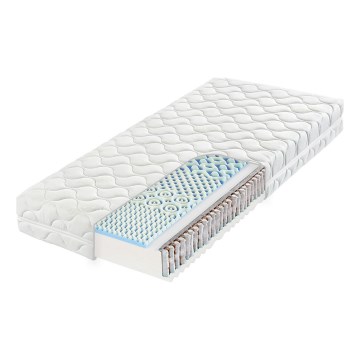 Ambiamo - Matelas à ressorts ensachés POSEIDON SPORT 200x200 cm
