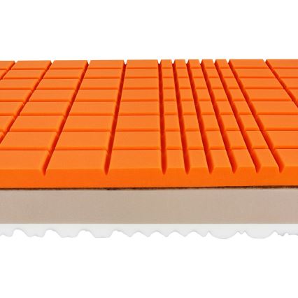 Ambiamo - Matelas en mousse URANOS 1 160x200 cm noix de coco