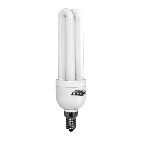 Ampoule à économie d'énergie 2U E14/11W/230V 2700K