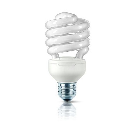 Ampoule à économie d'énergie E27/15W blanc chaud 2700K