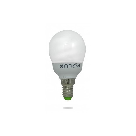 Ampoule à économie d'énergie G45 E14/7W/230V 2700K