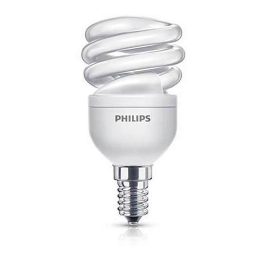 Ampoule à économie d'énergie PHILIPS E14/8W/230V 2700K ECONOMY TWISTER Lumimania