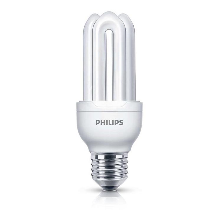 Ampoule à économie d'énergie PHILIPS E27/11W/230V 2700K  - GENIE