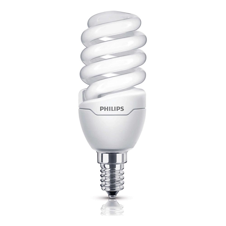 Ampoule à économie d'énergie TORNADO E14/12W/230V 2700K - Philips 8727900926620