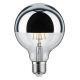 Ampoule à intensité variable LED avec embout miroir GLOBE E27/6,5W/230V - Paulmann 28673